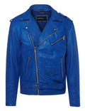 Best Blue Leather Jacket Advice by Andrew Jacketson – Your Fashion Expert