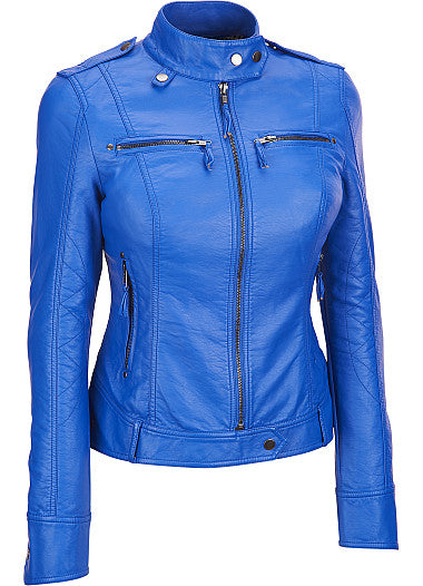 Best Blue Leather Jacket Advice by Andrew Jacketson – Your Fashion Expert